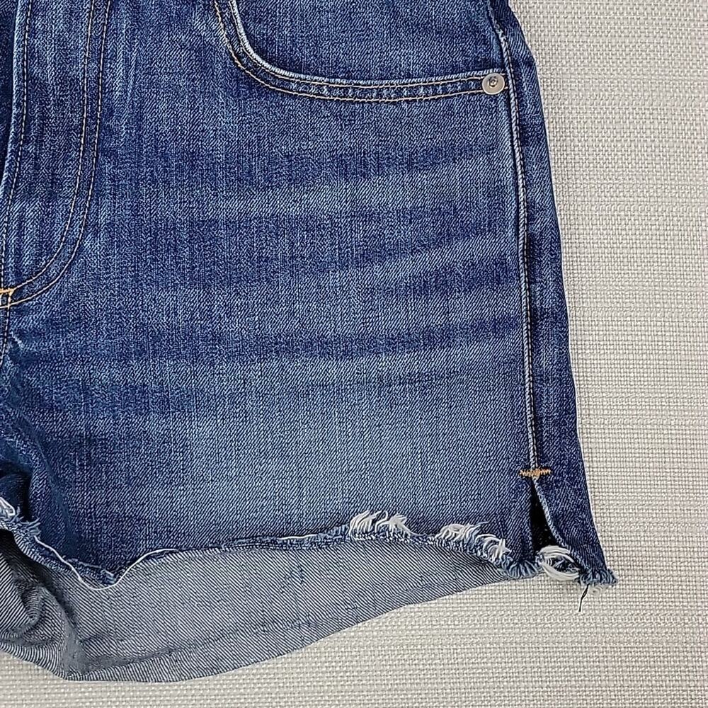 Rag‎ and Bone Denim Justine High Waist Cut Off Shorts Raw Hem 27 - Picture 7 of 15